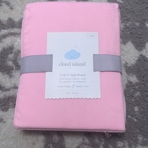 Cloud Island crib fitted sheet